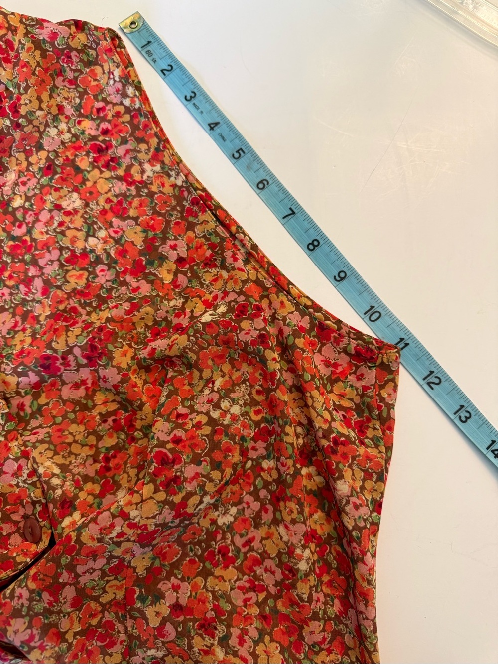 NWOT Victoria's Secret Sheer Floral Collared Sleeveless Maxi Dress - Large - Picture 12 of 13